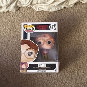 Funko Pop Barb Figure with Red Hair and Glasses